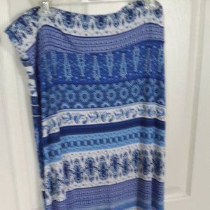 NWT ** Cute Maxi Skirt W/ Elastic Waistband
